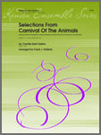CARNIVAL OF THE ANIMALS SELECTIONS BARITONE/ TUBA QUARTET cover Thumbnail